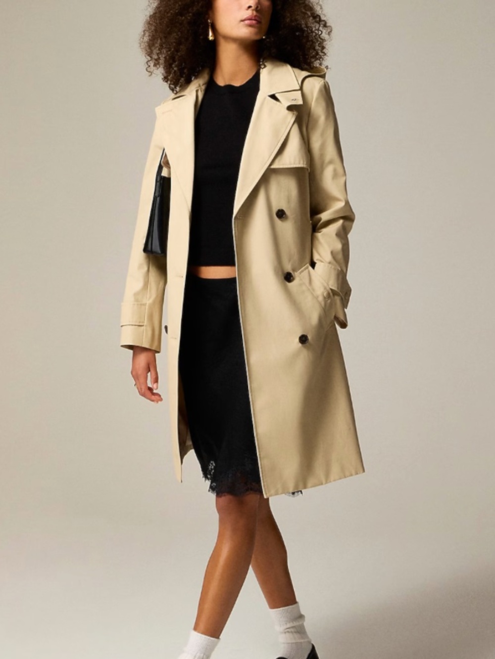 J Crew Icon Trench Coat - size 6